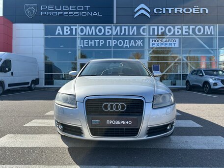 2006 Audi A6 III (C6), серебристый, 710000 рублей, вид 2
