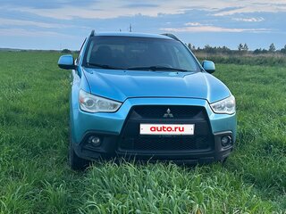 2010 Mitsubishi ASX I, голубой, 850000 рублей, вид 4