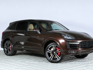 2016 Porsche Cayenne Turbo II Рестайлинг (958), коричневый, 4329000 рублей, вид 1