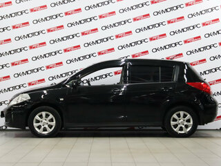 2008 Nissan Tiida I, чёрный, 525250 рублей, вид 5
