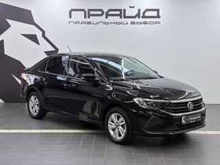 2022 Volkswagen Polo VI, чёрный, 1679900 рублей, вид 3