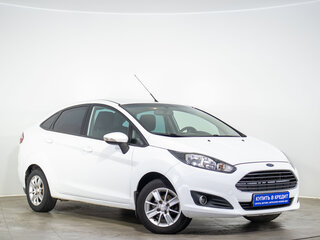2015 Ford Fiesta Mk6 Рестайлинг, белый, 749000 рублей, вид 1