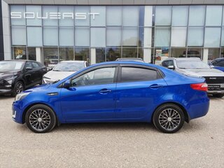 2012 Kia Rio 5-speed III, синий, 879000 рублей, вид 4