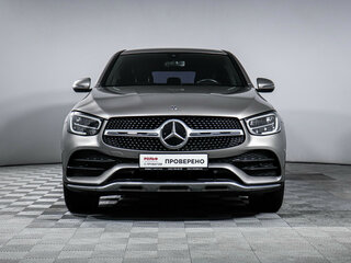 2019 Mercedes-Benz GLC Coupe 300 d I (C253) Рестайлинг, серебристый, 4790000 рублей, вид 2