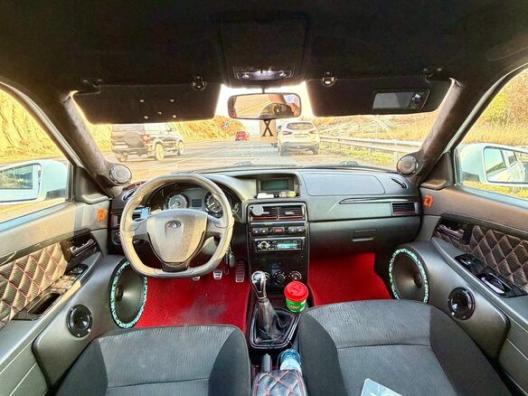 2014 Lada (ВАЗ) Priora I Рестайлинг, белый, 500000 рублей - вид 10