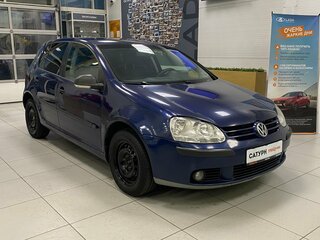2008 Volkswagen Golf V, синий, 375000 рублей, вид 4