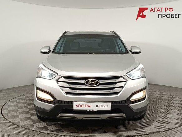 2015 Hyundai Santa Fe III, серебристый, 1970000 рублей - вид 1
