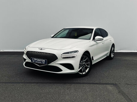 2021 Genesis G70 I Рестайлинг, белый, 3300000 рублей, вид 1