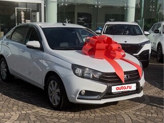 2020 Lada (ВАЗ) Vesta I, белый, 890000 рублей, вид 3