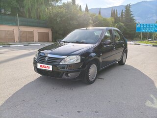 2013 Renault Logan I Рестайлинг, чёрный, 460000 рублей, вид 1