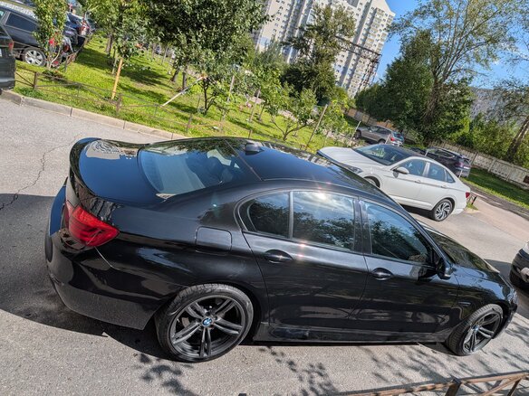2015 BMW 5 серии 520i VI (F10/F11/F07) Рестайлинг, чёрный, 2200000 рублей - вид 5
