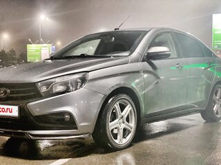 2016 Lada (ВАЗ) Vesta I, серый, 850000 рублей, вид 1