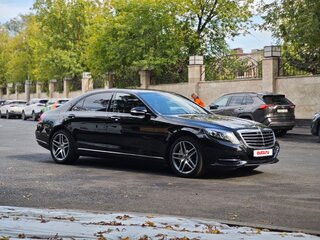 2016 Mercedes-Benz S-Класс 400 Long VI (W222, C217), чёрный, 3700000 рублей, вид 5
