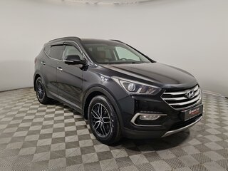 2017 Hyundai Santa Fe III Рестайлинг, чёрный, 1845000 рублей, вид 3