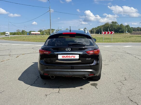 2012 Infiniti FX FX37 II (S51), чёрный - вид 6