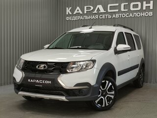 2021 Lada (ВАЗ) Largus Cross I Рестайлинг, белый, 1130000 рублей, вид 1