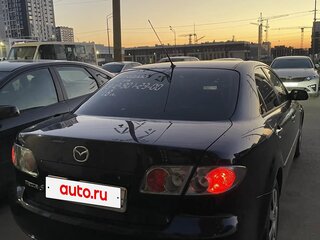 2007 Mazda 6 I (GG) Рестайлинг, синий, 520000 рублей, вид 4