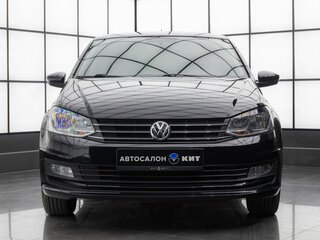 2019 Volkswagen Polo V Рестайлинг, чёрный, 1459000 рублей, вид 2