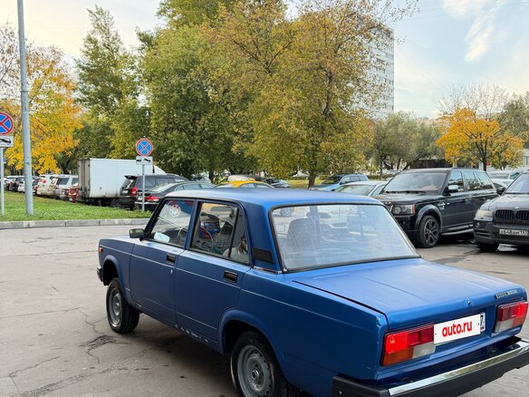 2007 Lada (ВАЗ) 2107, синий, 185000 рублей - вид 3