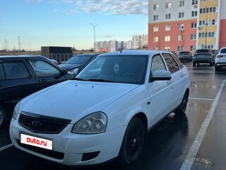 2010 Lada (ВАЗ) Priora I, белый, 350000 рублей, вид 1