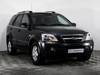 2009 Kia Sorento I Рестайлинг, чёрный, 699000 рублей, вид 3