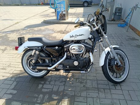 2003 Harley-Davidson Sportster 1200, белый, 690000 рублей, вид 2