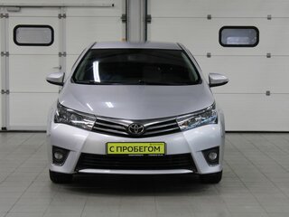 2014 Toyota Corolla XI (E160, E170, E180), серебристый, 1357000 рублей, вид 2