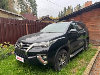 2017 Toyota Fortuner II, чёрный, 4350000 рублей, вид 1