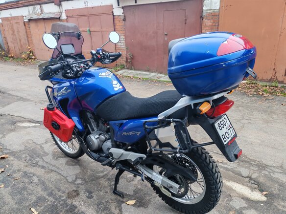 2001 Honda XL650V Transalp, синий, 450000 рублей - вид 18