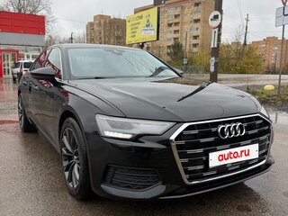 2021 Audi A6 40 TDI V (C8), чёрный, 3100000 рублей, вид 4