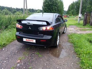 2011 Mitsubishi Lancer X Рестайлинг, чёрный, 750000 рублей, вид 3