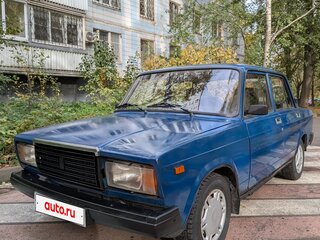 2002 Lada (ВАЗ) 2107, синий, 135000 рублей, вид 4
