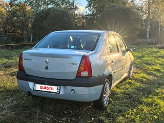 2006 Renault Logan I, серый, 340000 рублей, вид 4