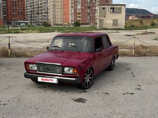 2007 Lada (ВАЗ) 2107, красный, 150000 рублей, вид 2