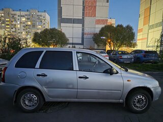 2013 Lada (ВАЗ) Kalina I, серебристый, 280000 рублей, вид 3