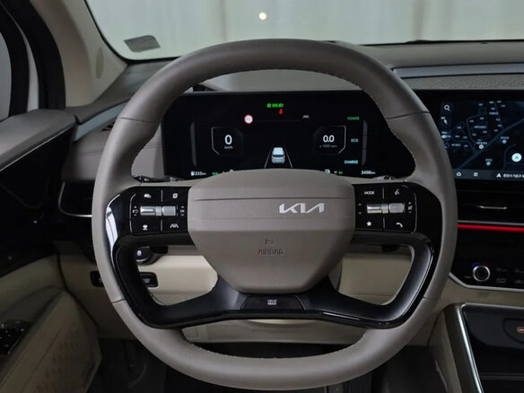 2023 Kia Carnival IV Рестайлинг, белый, 6020000 рублей - вид 10