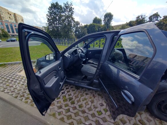 2008 Renault Logan I, чёрный - вид 18