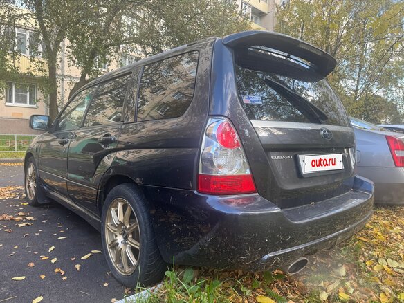 2007 Subaru Forester II Рестайлинг, синий, 1400000 рублей - вид 3