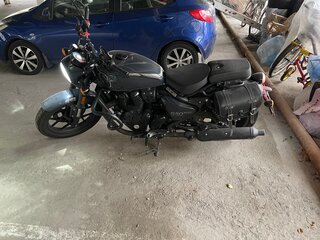 2026 Royal Enfield Shotgun, синий, 680000 рублей, вид 5