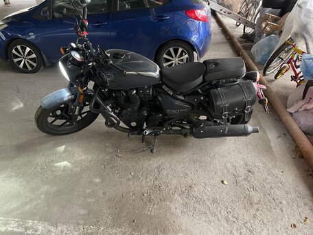 2026 Royal Enfield Shotgun, синий, 680000 рублей, вид 5
