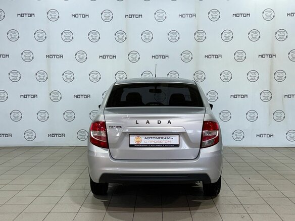 2019 Lada (ВАЗ) Granta I Рестайлинг, серебристый, 510000 рублей - вид 8