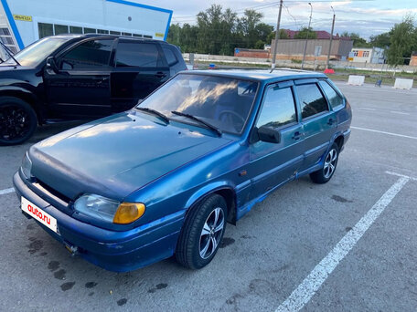 2005 Lada (ВАЗ) 2114, синий, 100000 рублей, вид 1