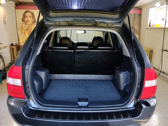 2008 Kia Sportage II, серый, 850000 рублей - вид 9