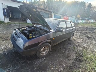 2001 Lada (ВАЗ) 2109, фиолетовый, 95000 рублей, вид 2