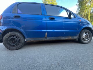 2010 Daewoo Matiz I Рестайлинг, синий, 130000 рублей, вид 4