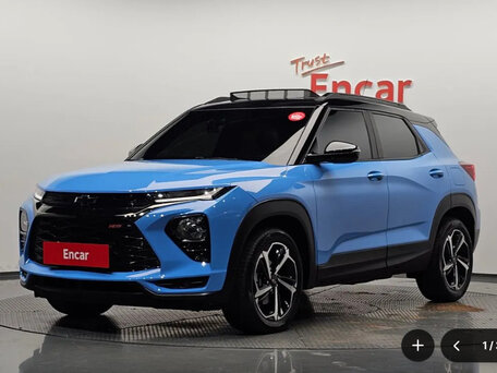 2022 Chevrolet TrailBlazer III, синий, 1450000 рублей, вид 1