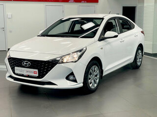 2022 Hyundai Solaris II Рестайлинг, белый, 1603000 рублей, вид 3