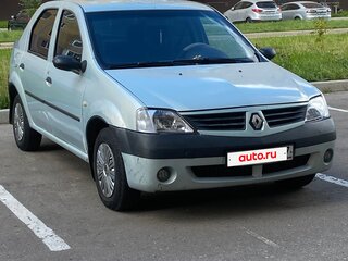 2007 Renault Logan I, зелёный, 370000 рублей, вид 1