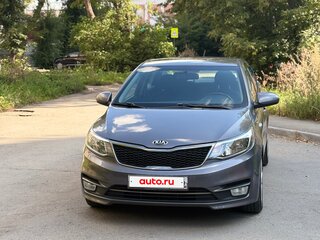 2015 Kia Rio III Рестайлинг, серый, 895000 рублей, вид 2