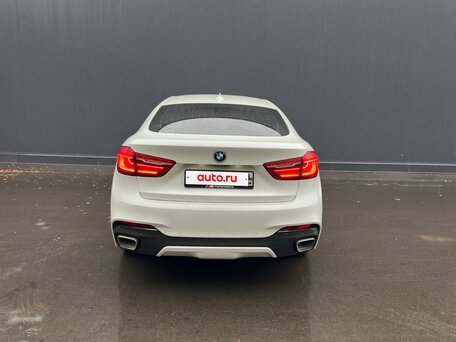 2017 BMW X6 30d II (F16), белый, 3600000 рублей, вид 3